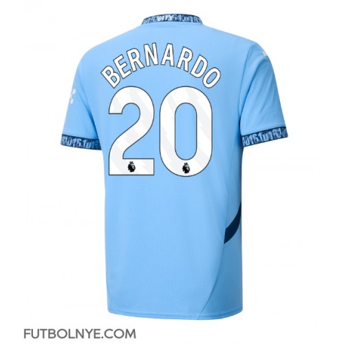 Camiseta Manchester City Bernardo Silva #20 Primera Equipación 2024-25 manga corta